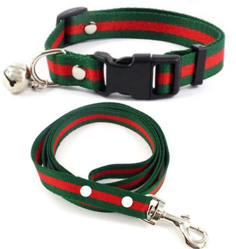 gucci collar and lead